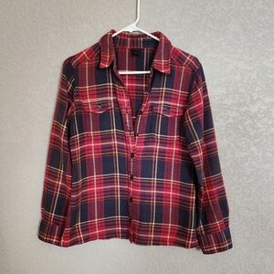 Patagonia flannel button down shirt size 2